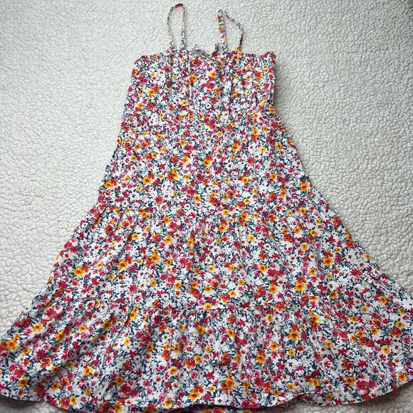 Old Navy Floral Tank Dress Small 6-7 - Picture 1 of 9